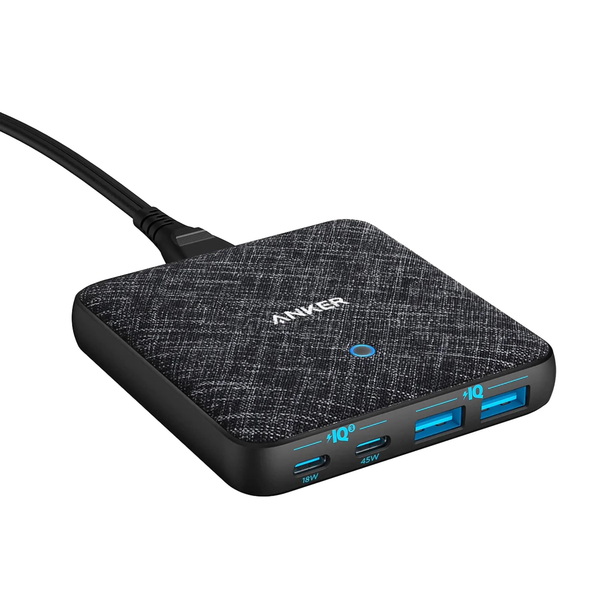 Anker Powerport Atom Iii 65w Slim Pd Charger Ports Usb-c Fast Pps Standard Compa