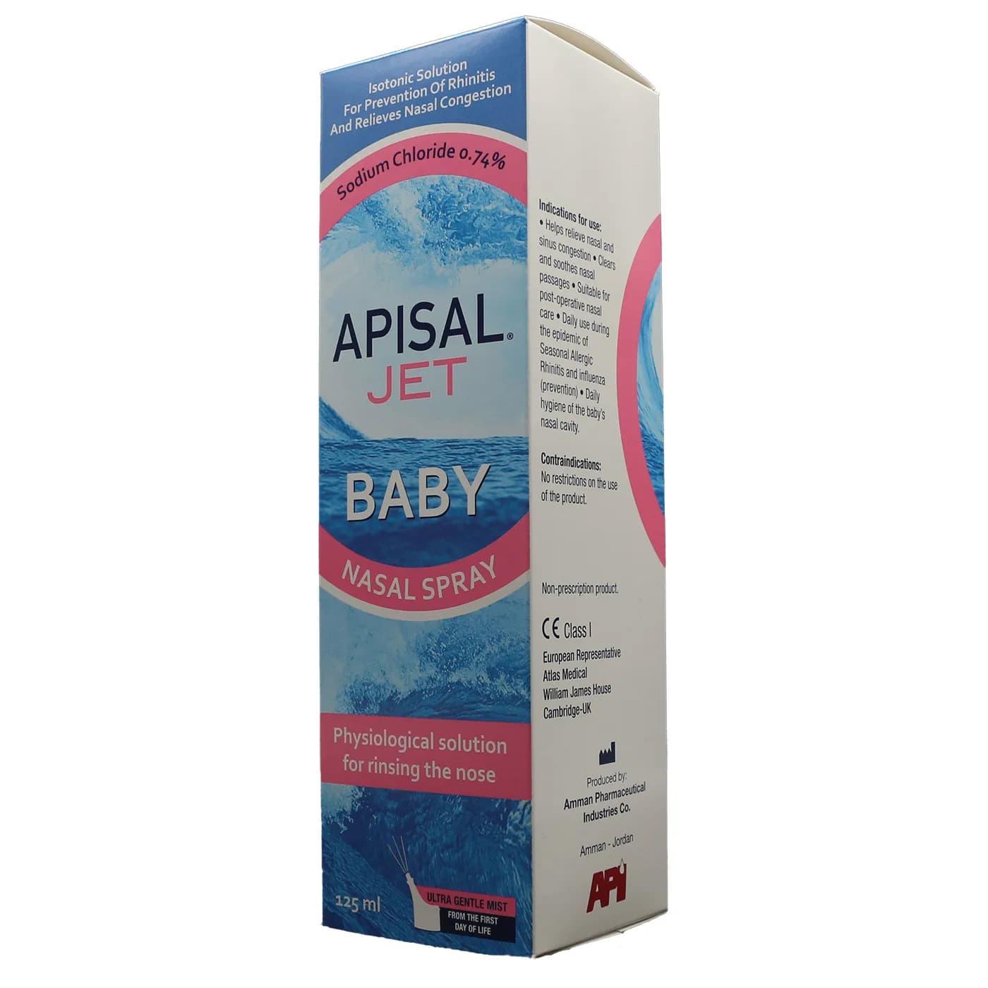 Apisal Jet Nasal Spray Baby 125 Ml