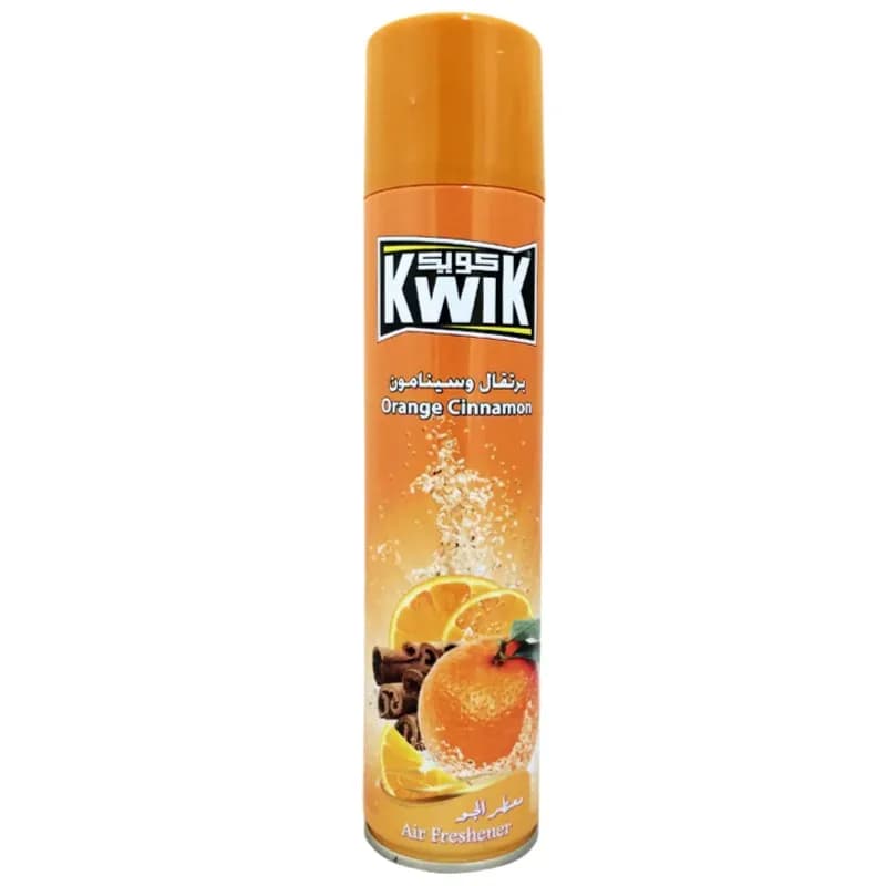 Kwik Air Freshener - Orange Cinnamon 300Ml