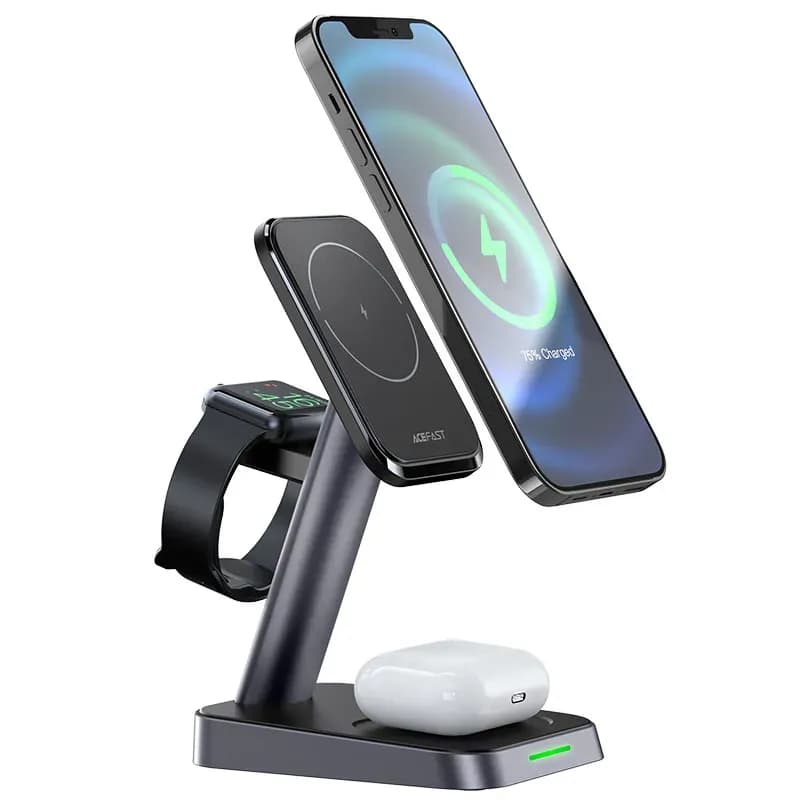 AceFast 3 in 1 Wireless Charger Desktop Stand E3