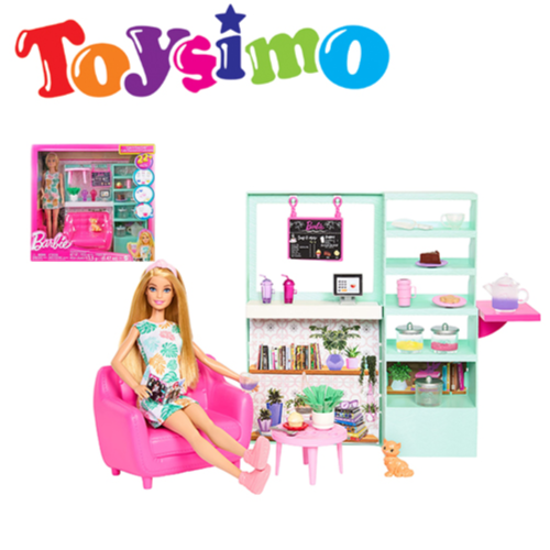 Barbie Self-care Tea Shop Playset