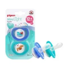 Pigeon Mini Light Boy Pacifier Large Size 12+ Months 2Pcs Code: 78261