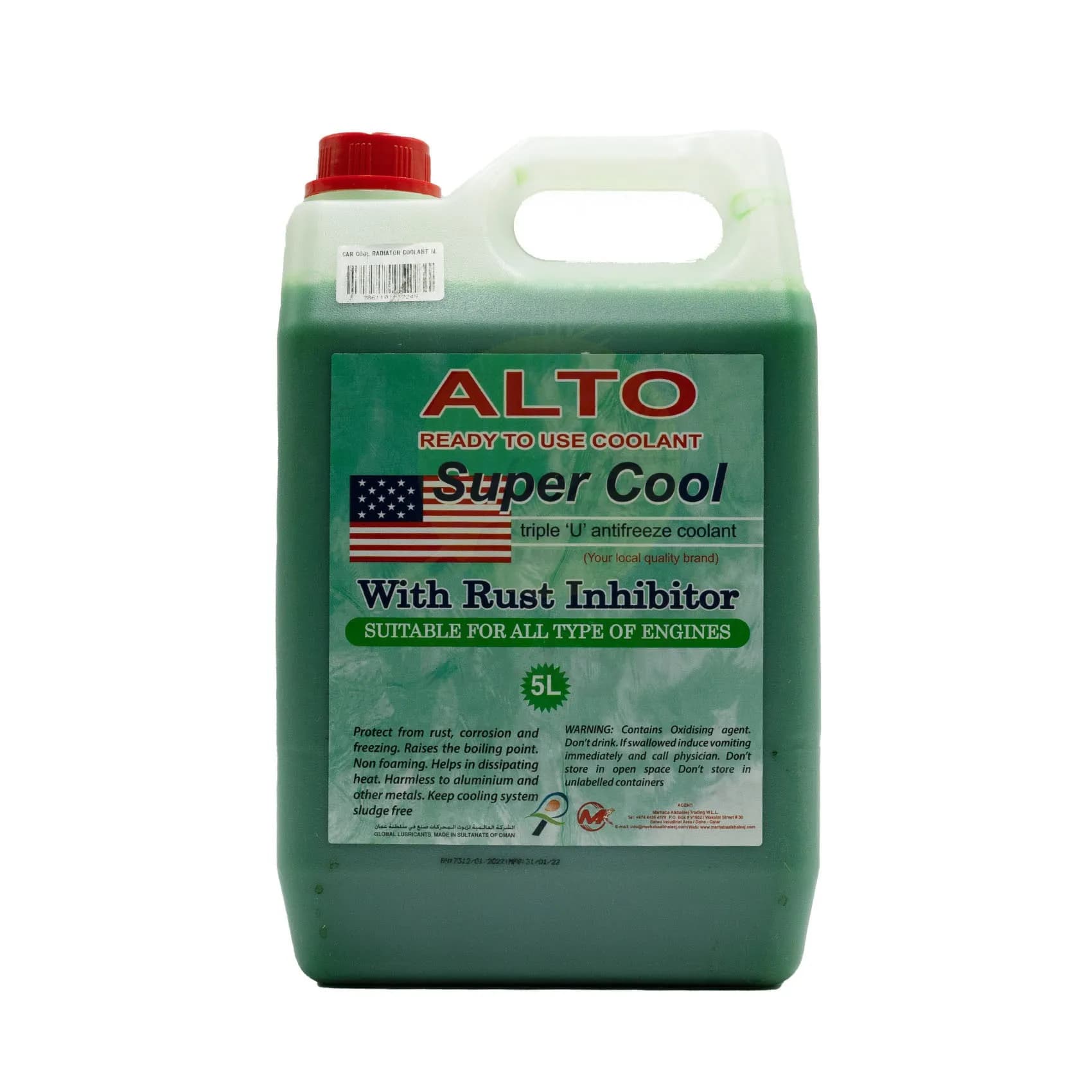 Alto Coolant 5L Green