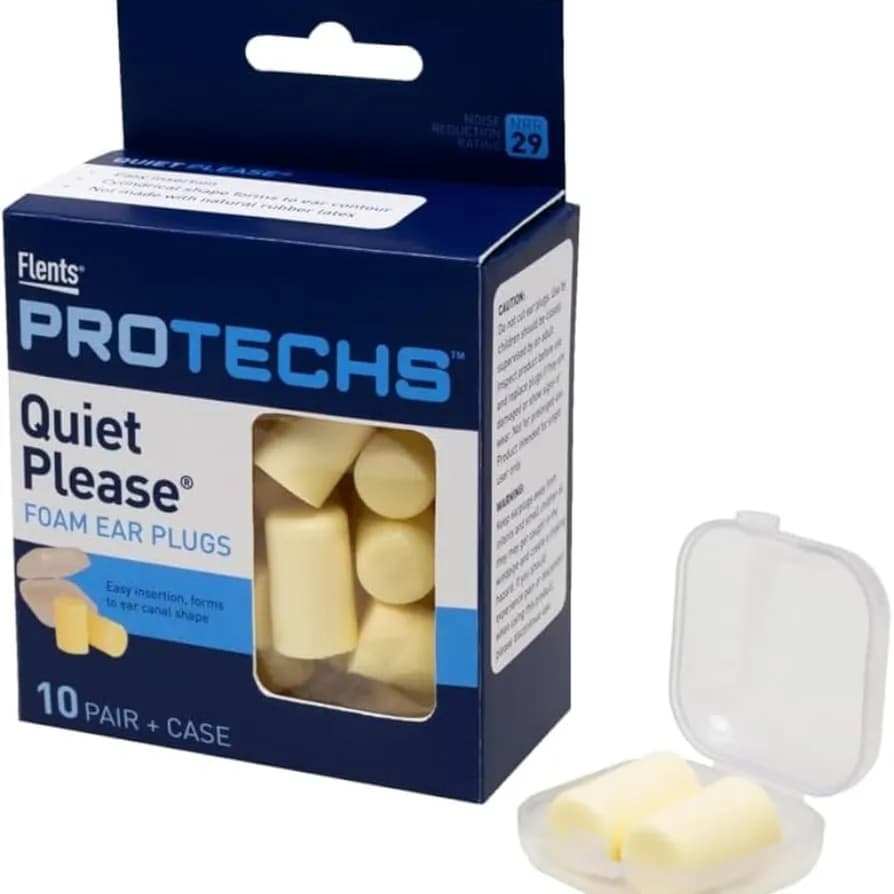 Flents Quiet Please Foam Earplugs 10 Pairs