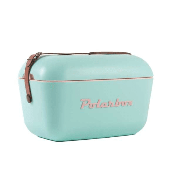 Polarbox 12 Liters Classic Cooler Box Cyan - Baby Rose-PB-9238
