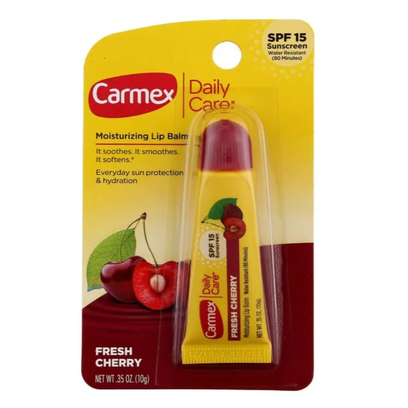 Carmex Moisturizing Lip Balm Fresh Cherry SPF 15 10 G