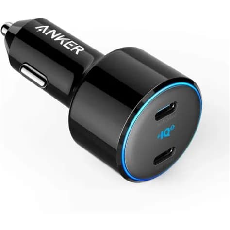 Anker Dual Port Car Charger (2Xusb C Ports)