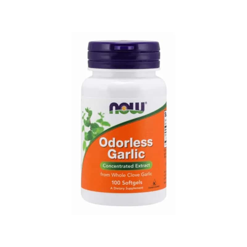 Now Odorless Garlic (100 Softgels)