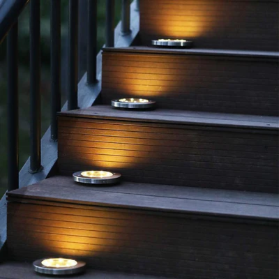 Led Solar Powered In-Ground Lights - Solar Pathway Lights (2 Pcs Value Pack)