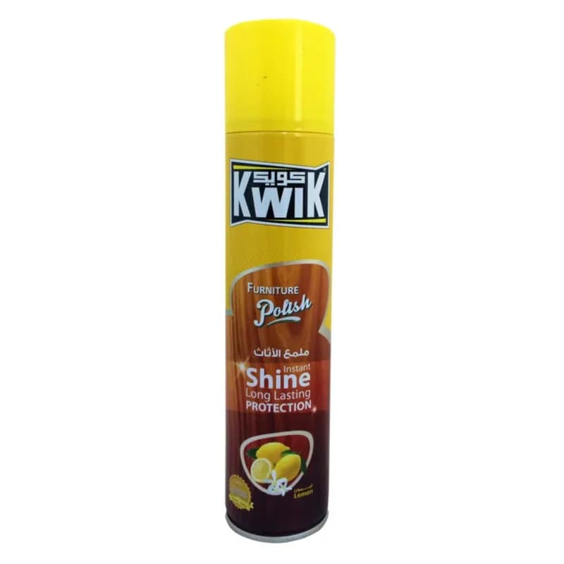 Kwik Furniture Polish - Lemon 300Ml