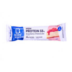 Born Winner Active Protein Bar Strawberry Cheesecake 30Gm   (Buy 2 Get 1 Free)