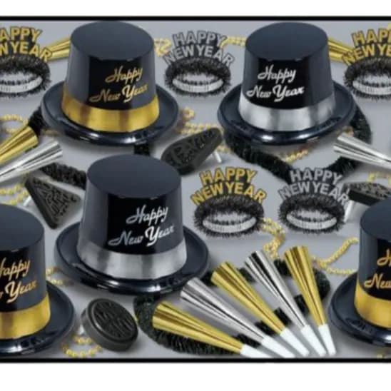 Happy New Year Hat Set