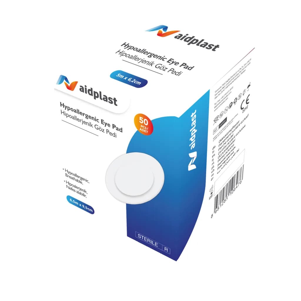 Aidplast Eye Pad 25Pc V6505