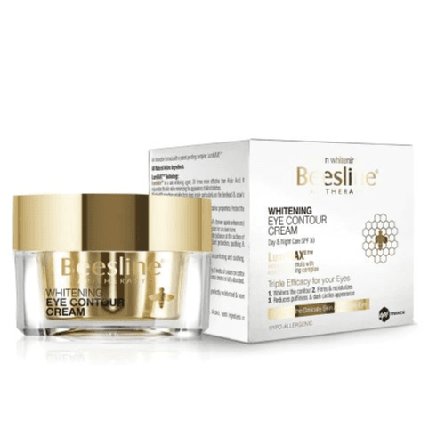 Beesline Whitening Eye Contour Cream Day & Night Care With Spf 30 For The Delicate Skin Around Eye 30Ml