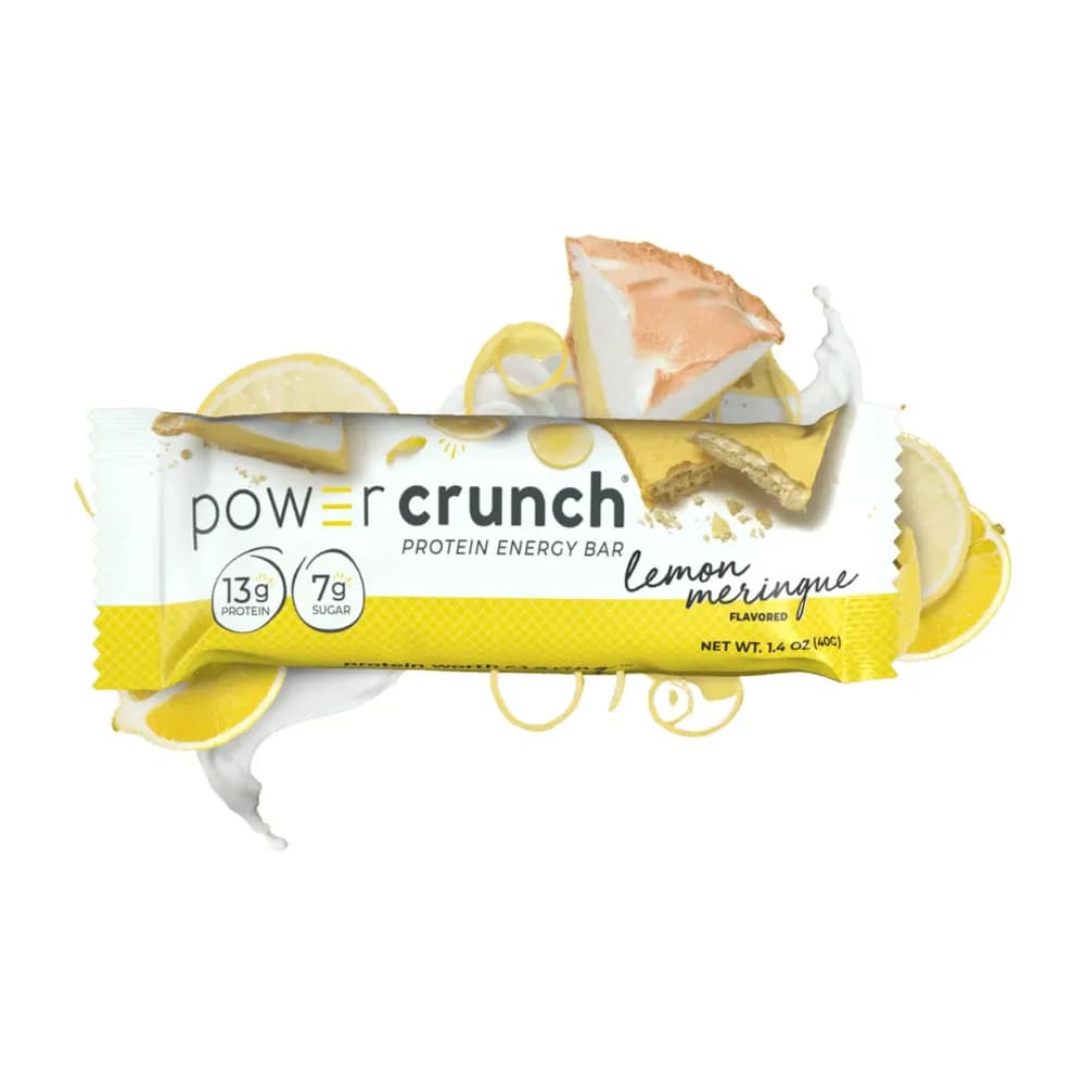 Power Crunch Protein Energy Bar Lemon Meringue Flavored 40gm Per Unit