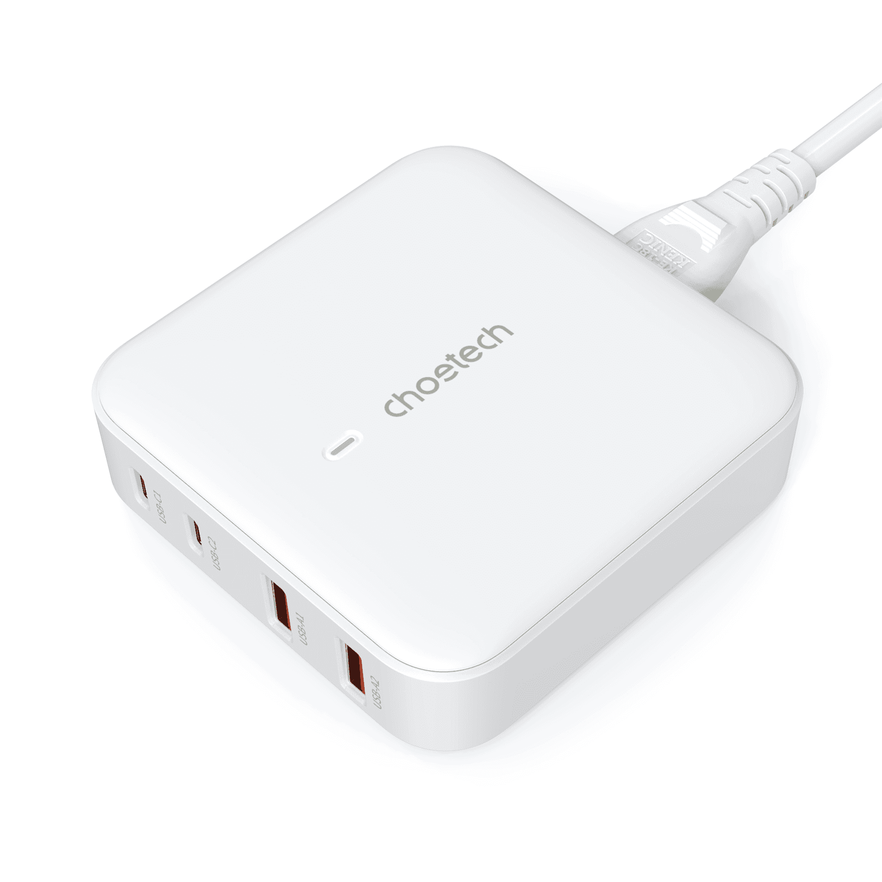 Choetech Gan 100w 4 Ports Desktop Charger Uk