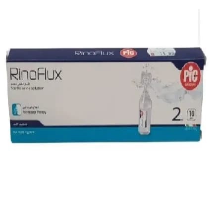 Pic Rinoflux Saline Solution 2ml 10s