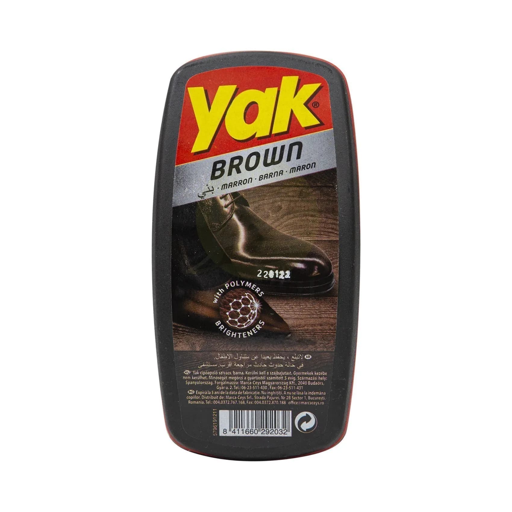 Yak shoe Polish Brown 1Pcs