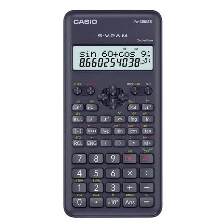 Casio Fx-350 Ms 2nd Edition 2-line Calculator