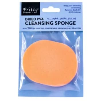 Pritty Dried Pva Cleansing Sponge Orange