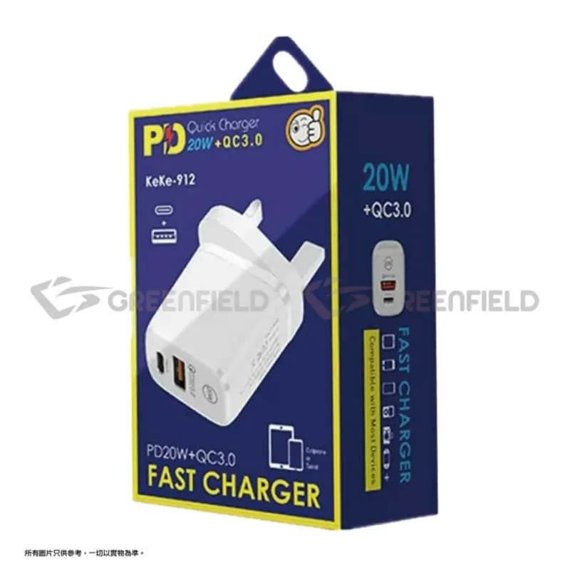 Keke Fast Charger Adaptor Pd 20W