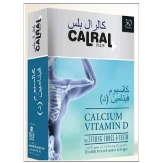 Calral Plus calcium Supplement 30 tab