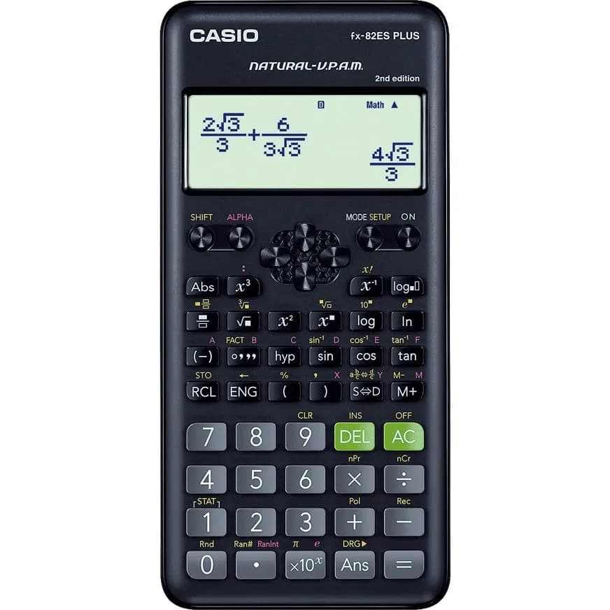 Casio Calculator Fx-82Es Plus 252 Functions