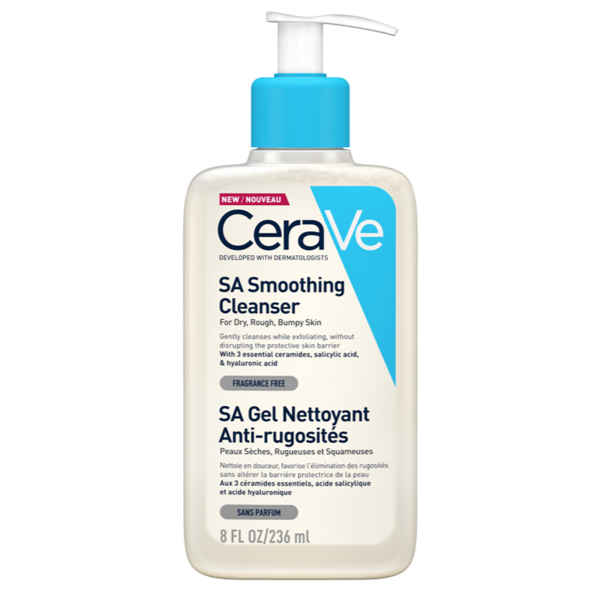 Cerave Sa Smoothing Cleanser For Normal, Dry And Rough Skin 236Ml