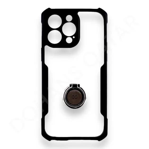 Iphone 12promax xundo ring cover black