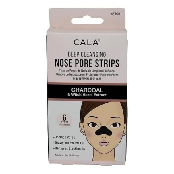 Cala Pure Radiance Charcoal Nose Pore Strips -6720