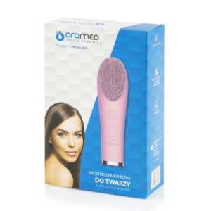 Oromed Sonic Brush For Make Up Removal and Facical Message Pink