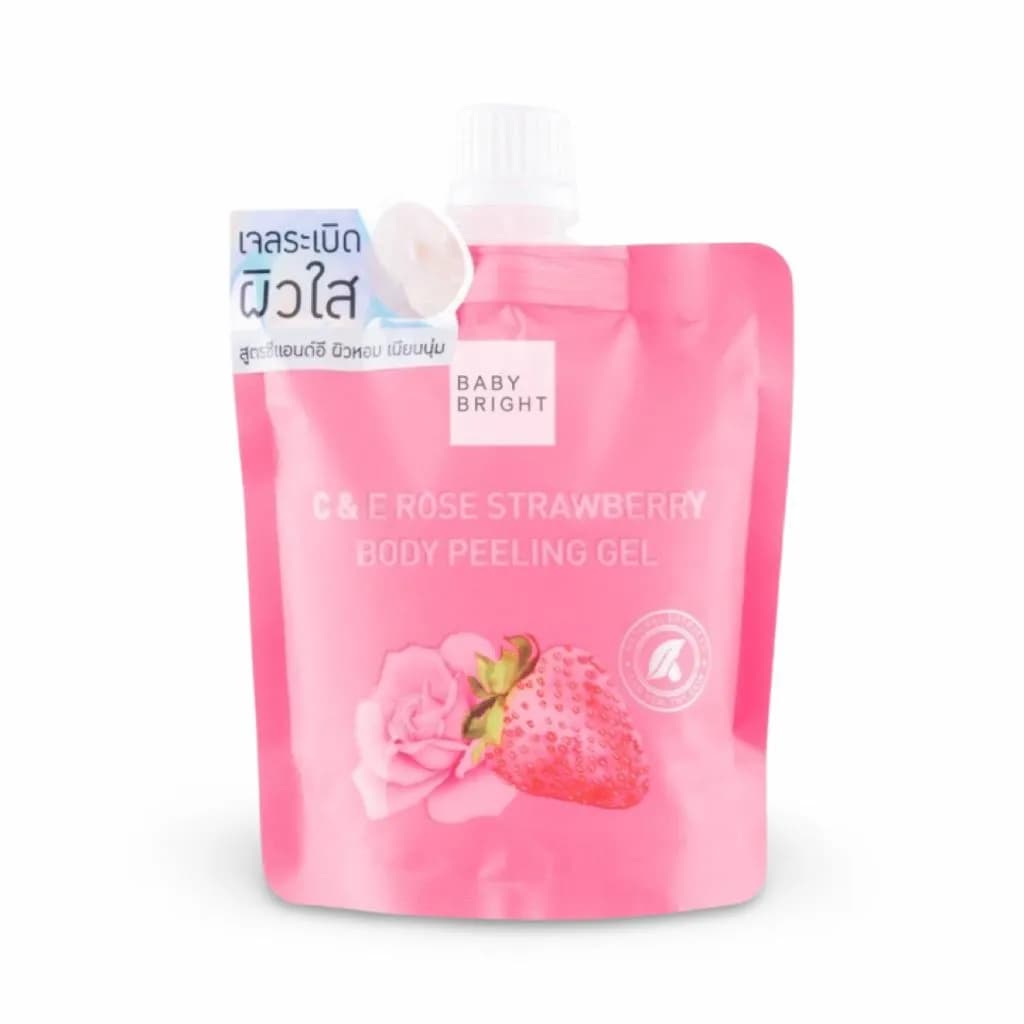 Baby Bright -  C & E Rose Strawberry Body Peeling Gel