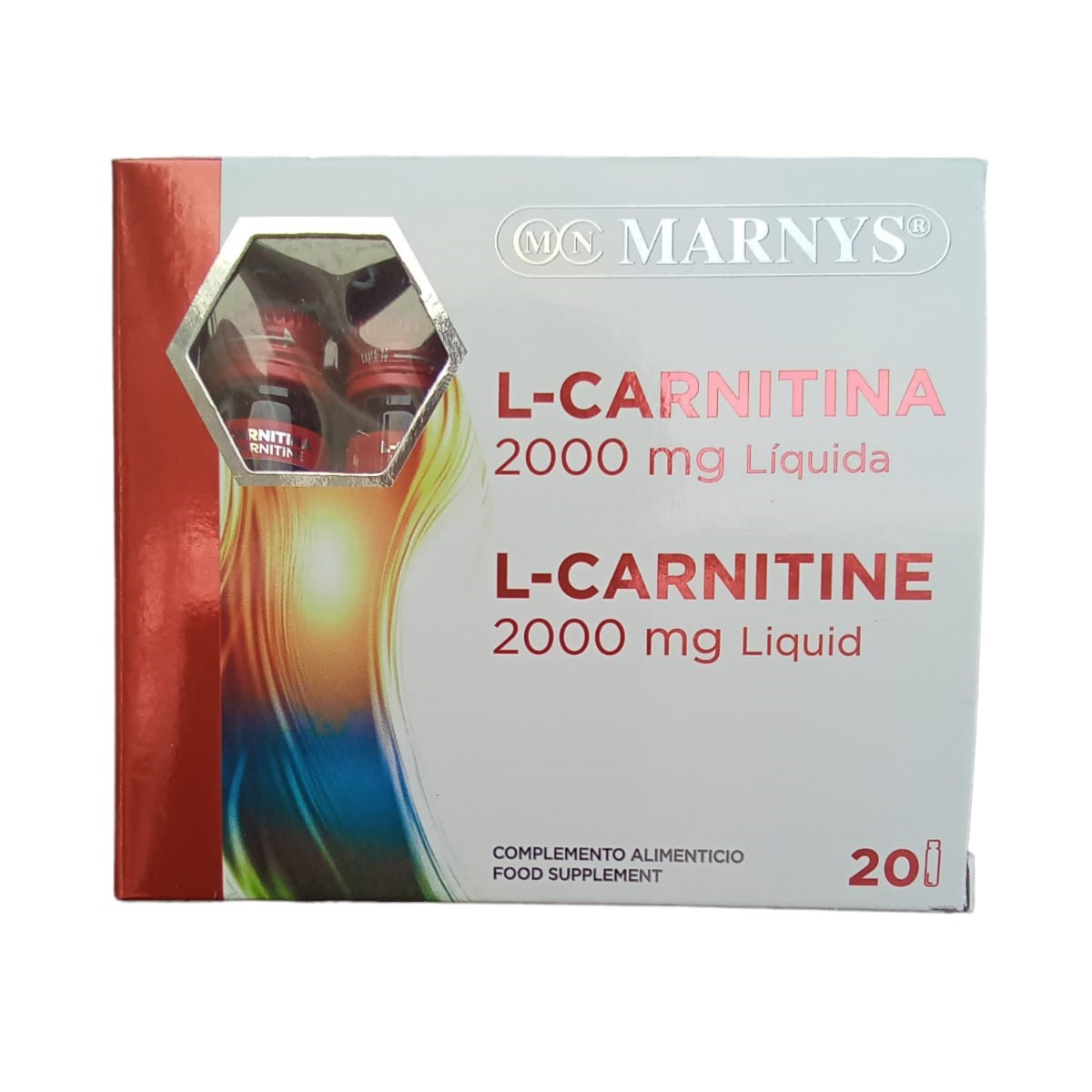 Marnys L-Carnitine 2000 Mg 20 Vial