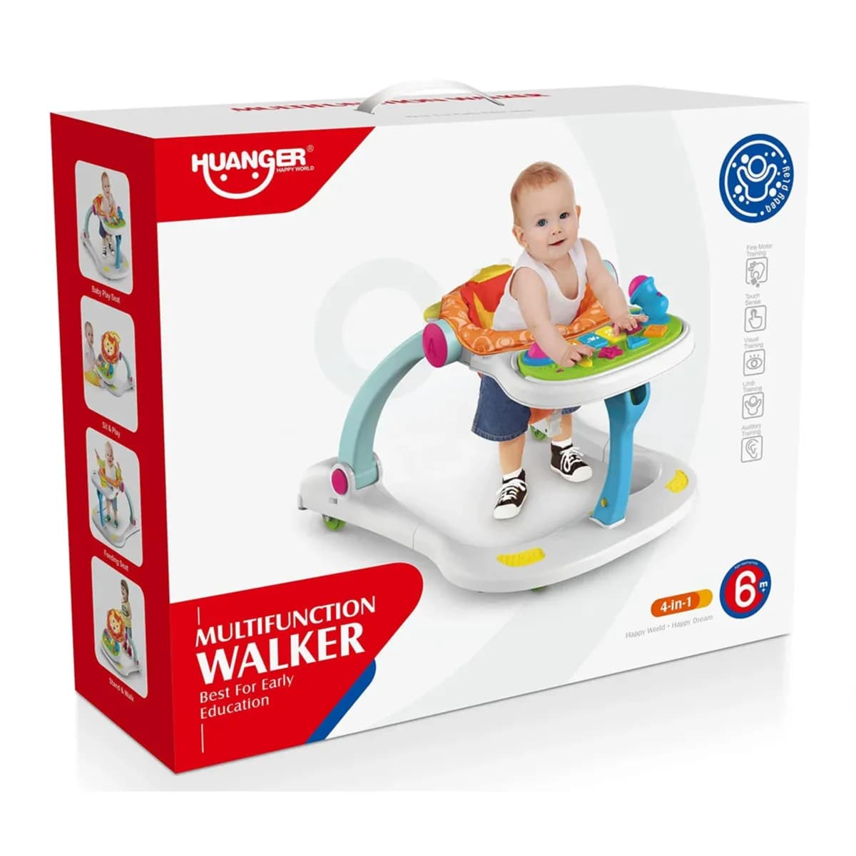 4 In 1 Multifunctional Entertainer & Walker (He0802)