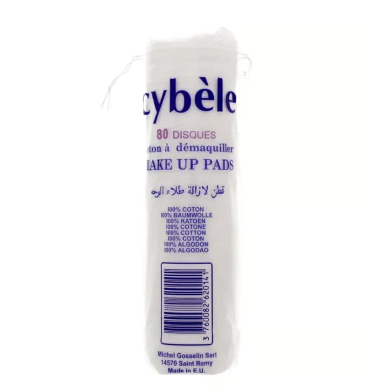 Cybele Make Up Round Pads 80 Pieces