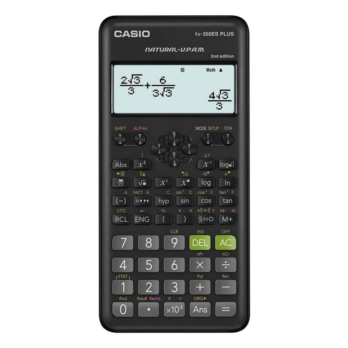 Casio Calculator Fx-350Es Plus 2Nd Edition 252Functions