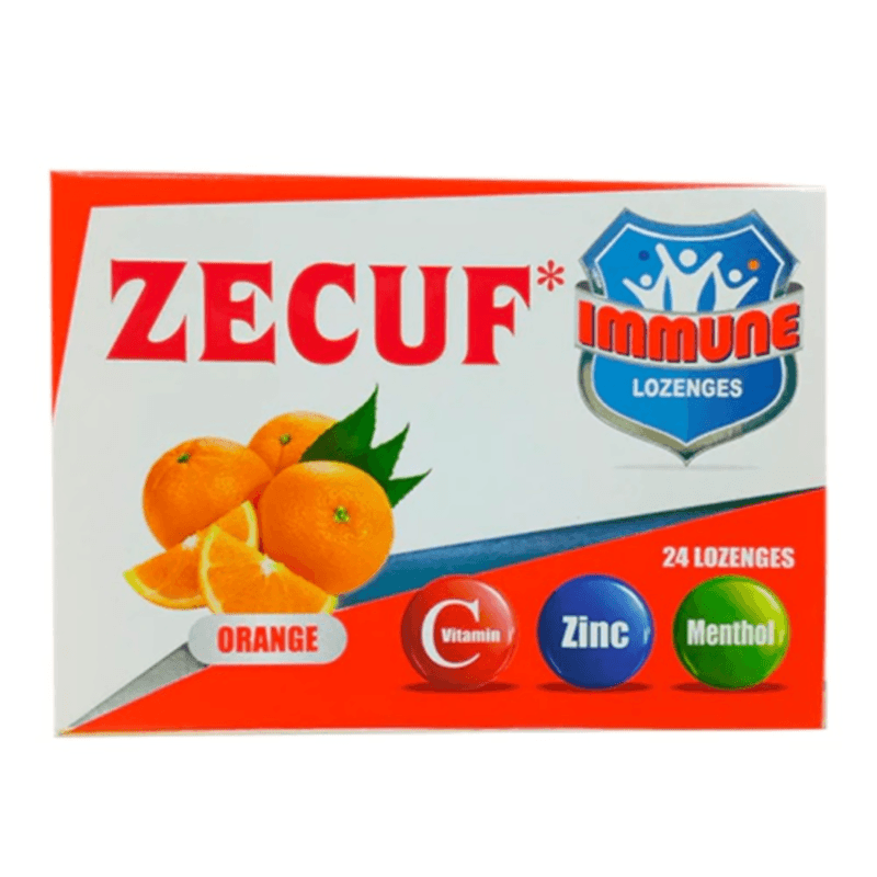 Zecuf Lozenges Immune orange 24 s