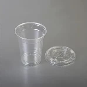 Plastic Cup Clear 22 Oz With Lid (1X50)