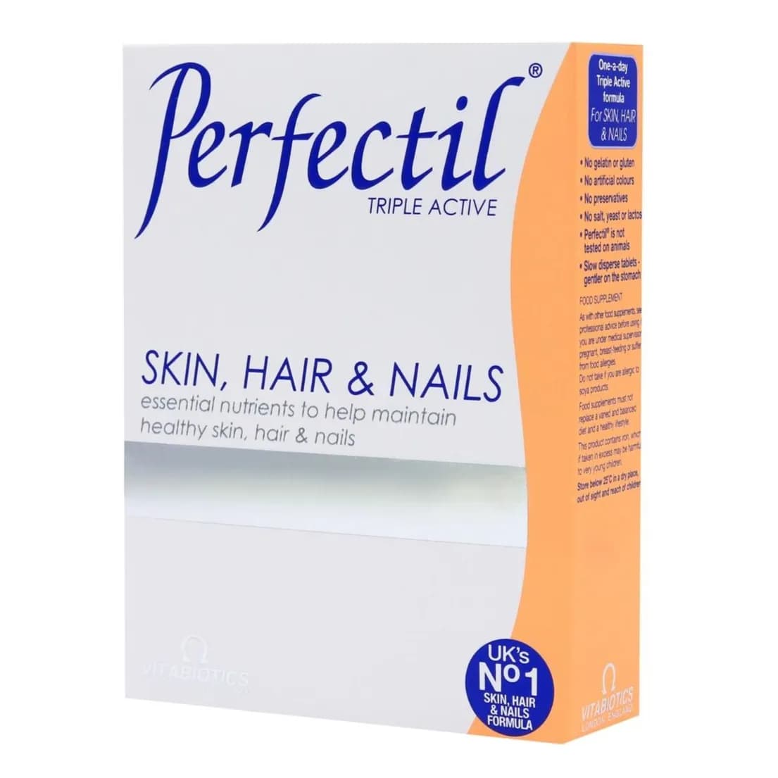 Perfectil Triple Active Skin, Hair, Nails (30 tablets)