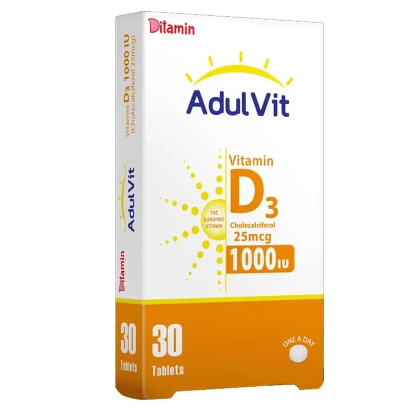 Adulvit Vitamin D3 1000 Iu