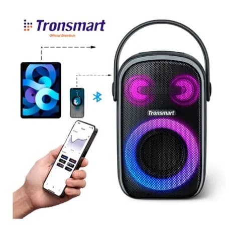 Tronsmart HALO-100 Portable party speaker (Exceptional outdoor sound) IPX6 Waterproof-18 Hours of playtime-Handy for carry