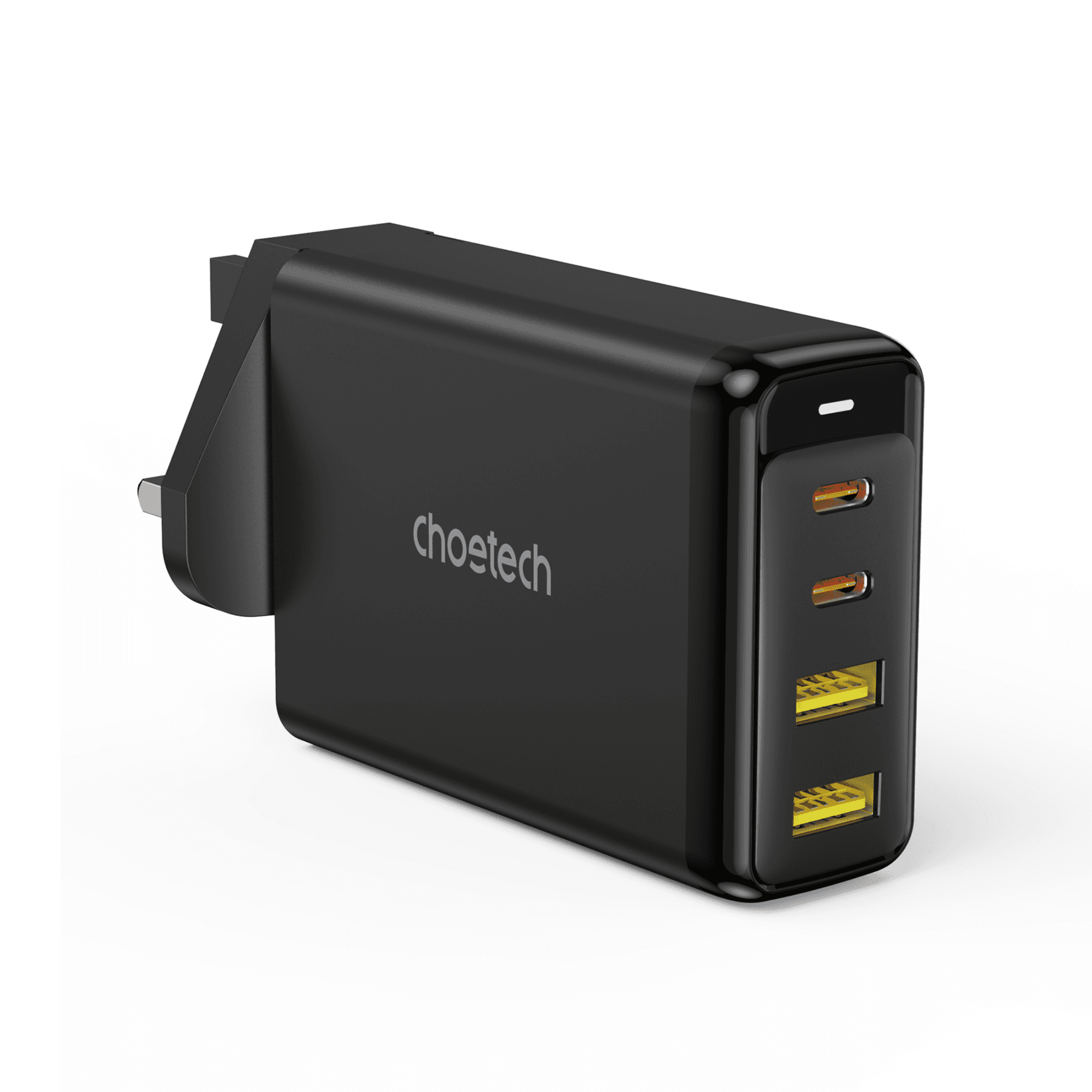 Choetech 140w 2c+2a Gan Wall Charger Uk