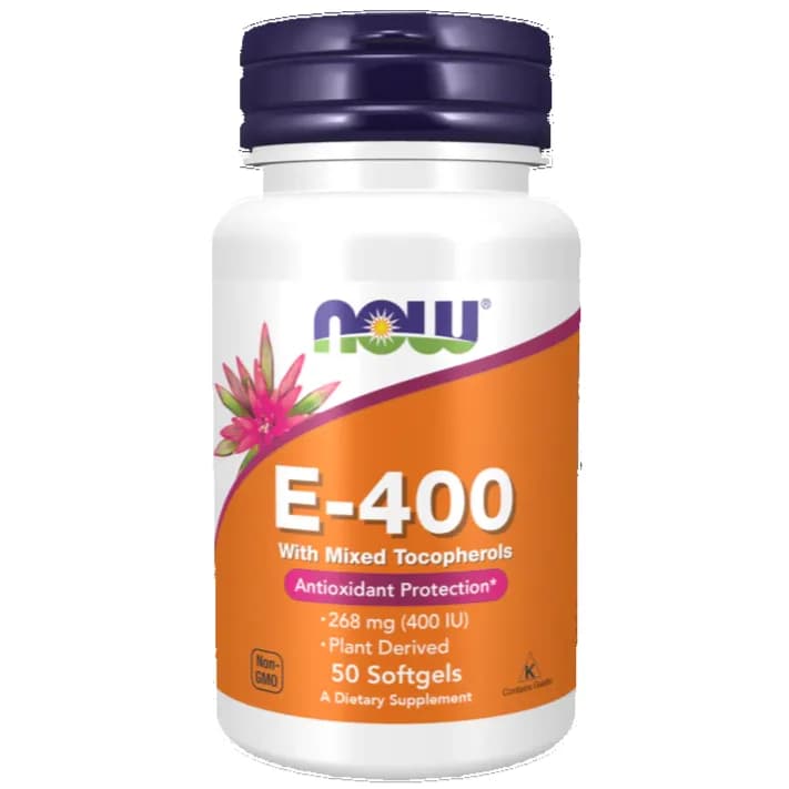 Now E- 400 with Mixed Tocopherol (50 softgels)