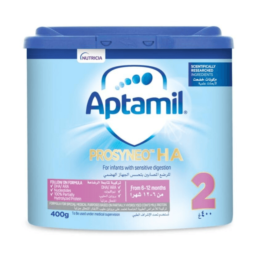 Aptamil Prosyneo Ha 2 For Infants With Sensitive Digestion From 6-12 Months 400Gm