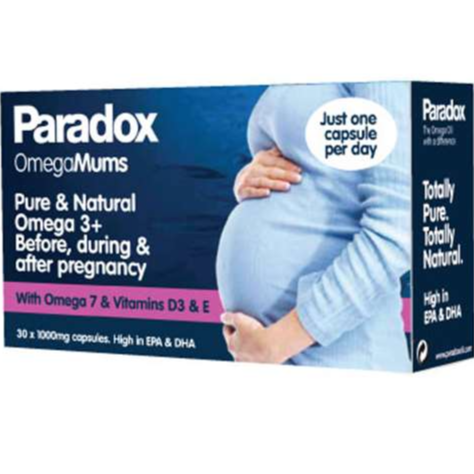 Paradox Omega Mums 30 capsules