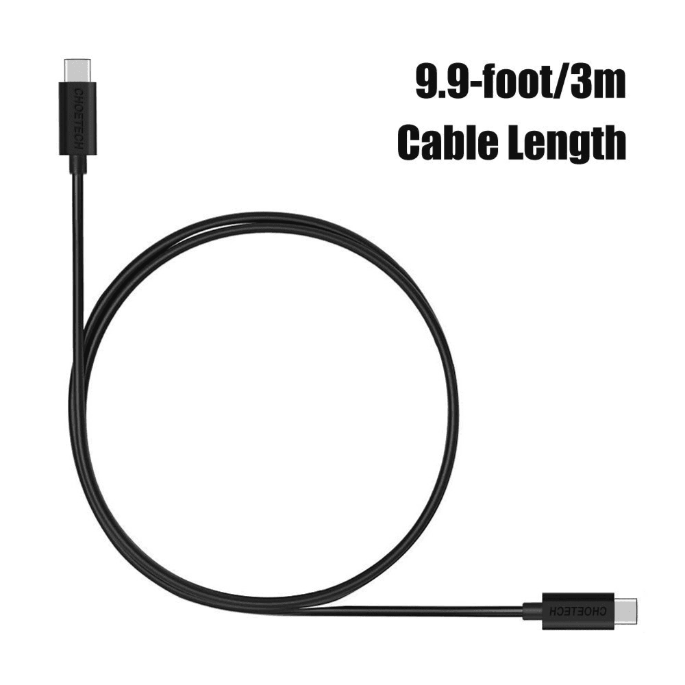 Choetech 3m Type-c To Type-c Pvc Cable