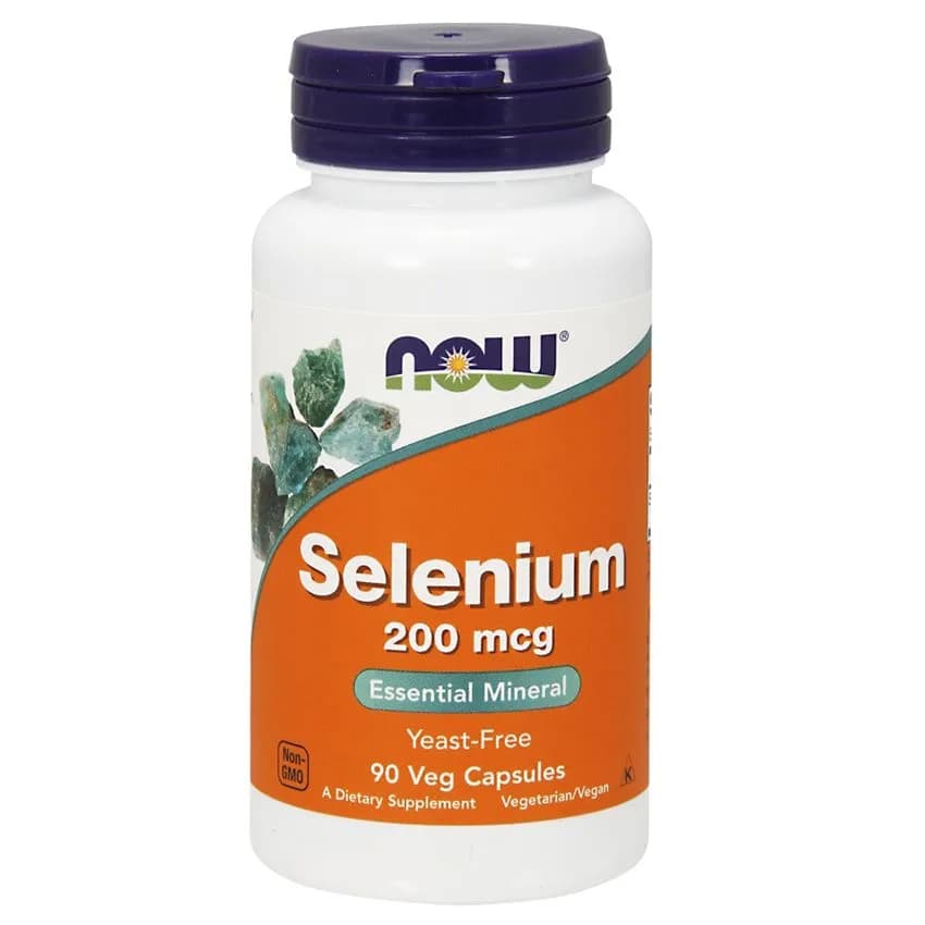 Now Selenium 200 mcg (90 Veg Capsules)