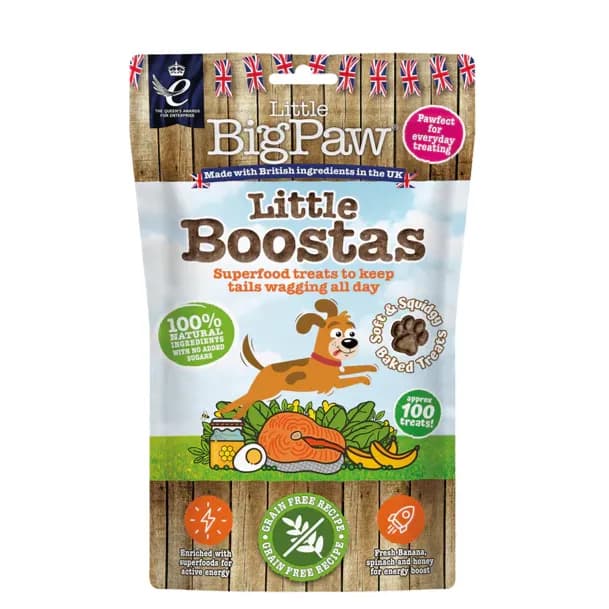 New Little Boostas Superfood Treats 90g /little Bigpaw