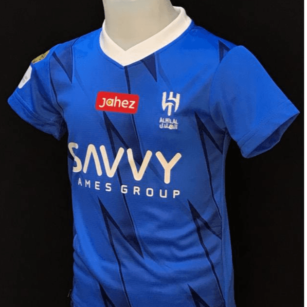 Al Hilal T-shirt For Kids Season 23/24 Jersey Home