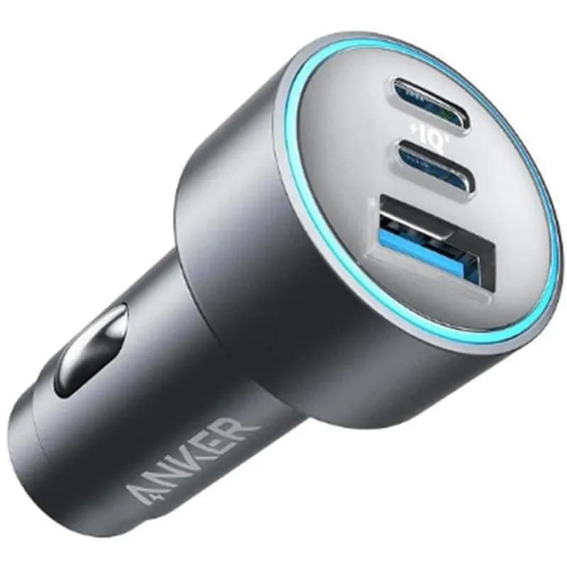 Anker Usb-C Car Charger, 67W 3-Port Compact Fast Charger